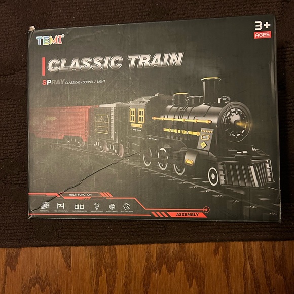 Electric Rechargeable🔋Train🚂Toy with Steam Engine w Light💡and Sounds🔊 - Picture 2 of 8